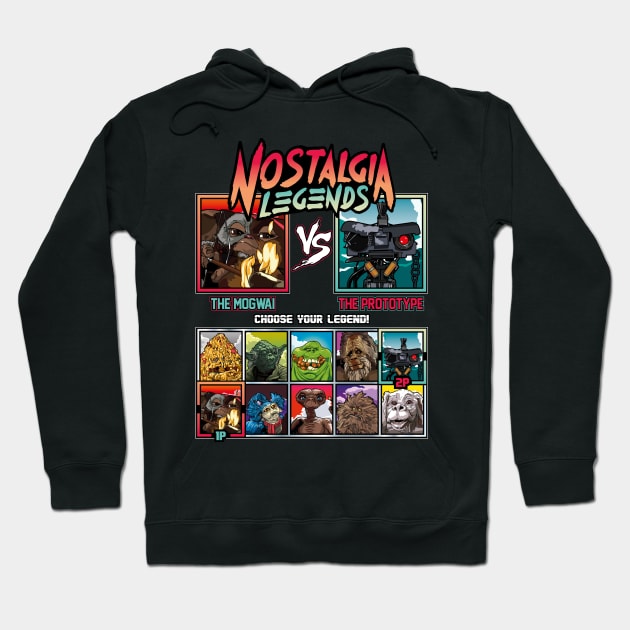 Nostalgia Legends - 80s Movies Hoodie by RetroReview